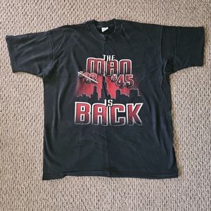 Vintage 90's Salem Michael Jordan "The Man Is Back" Tshirt